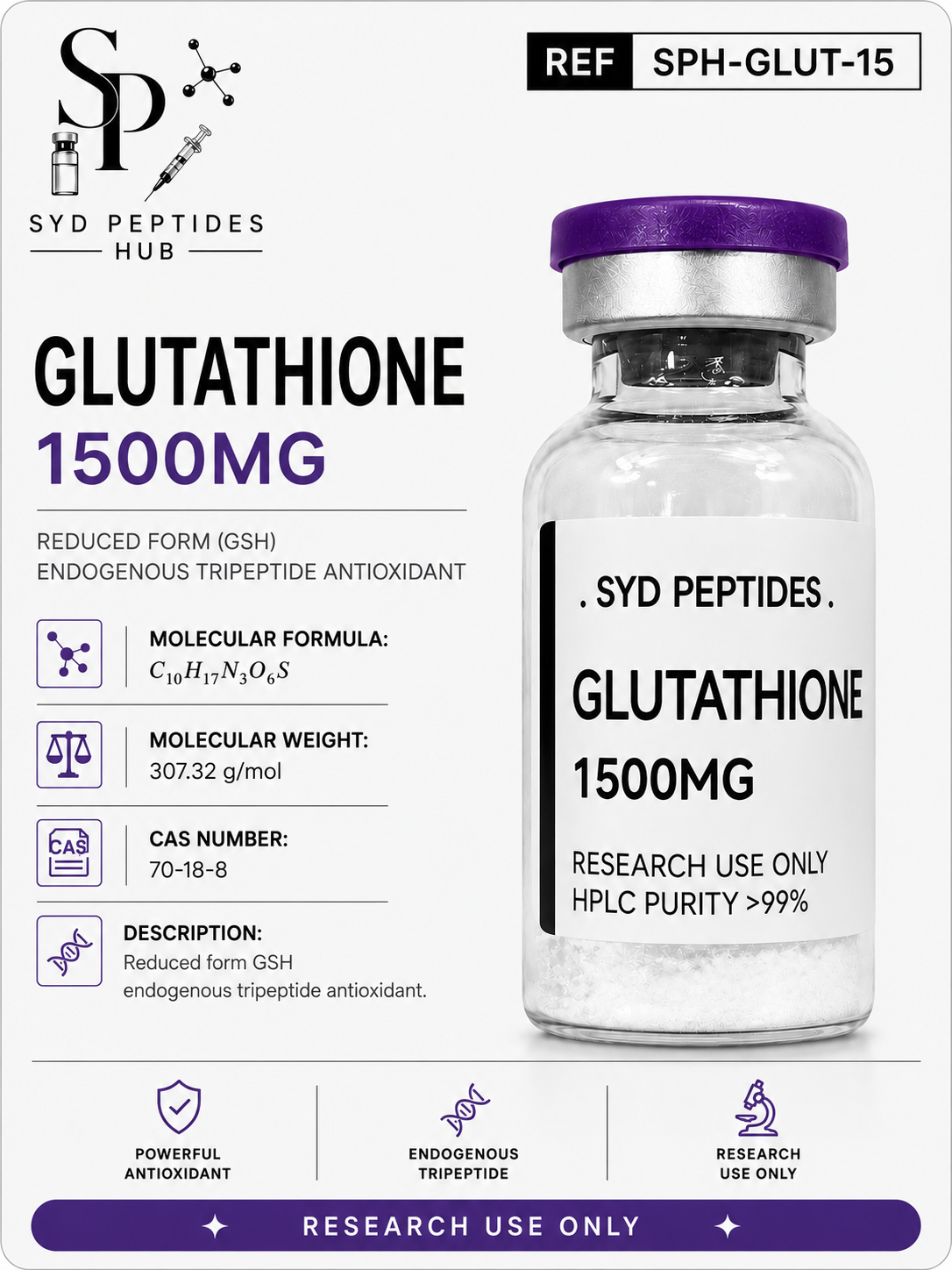 GLUTATHIONE 1500mg