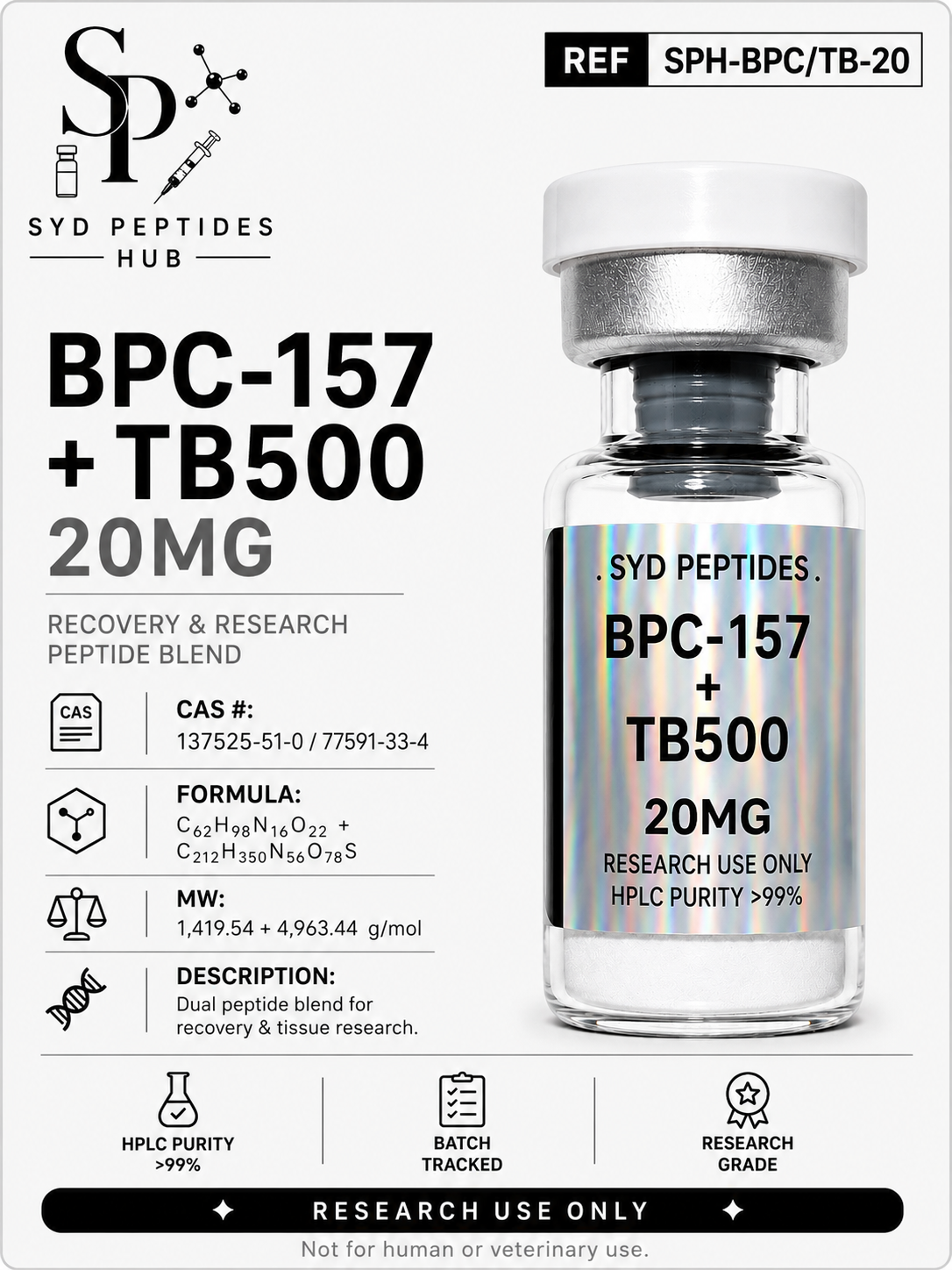 BPC-157 + TB-500 20mg